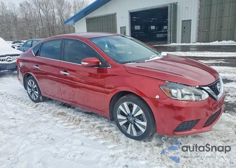 2017 Nissan Sentra Sl из США, поврежденный, VIN 3N1AB7AP8HY242526